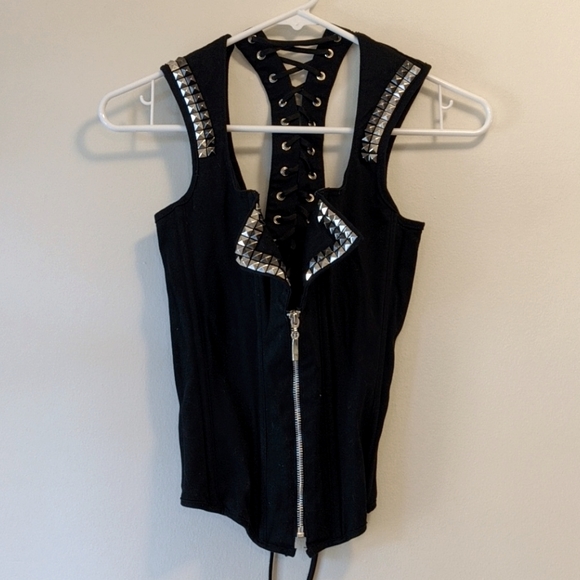 Frederick's of Hollywood Tops - Black corset size Small